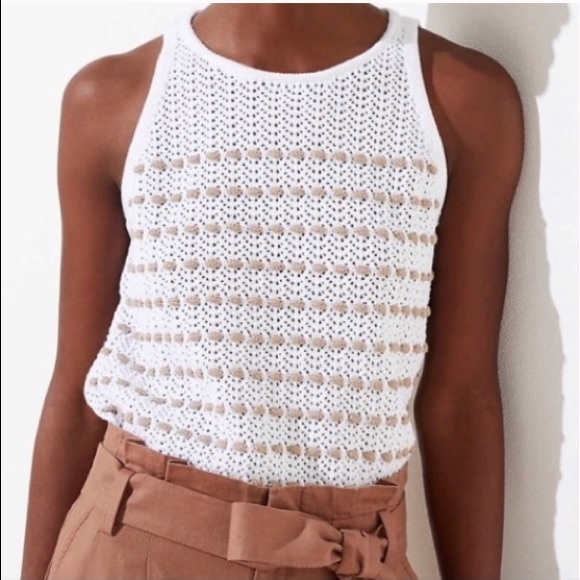 LOFT Tops - LOFT Sweater Tank - S - NWOT